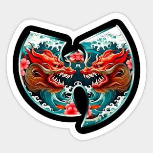 WUTANG EXCLUSIVE JAPANESE DRAGON II Sticker